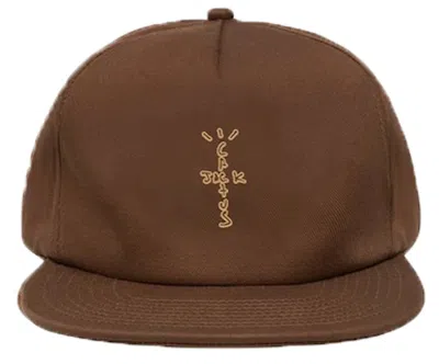 Pre-owned Travis Scott Men's  Highest In The Room Cactus Jack Hat In Brown