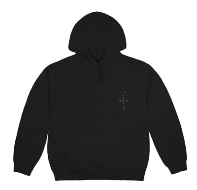 Pre-owned Travis Scott Men's  Jack Boys Cracked Hoodie In Black