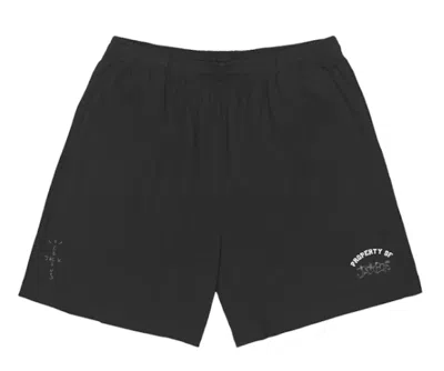 Pre-owned Travis Scott Men's  Jack Boys Property Of Shorts In Black