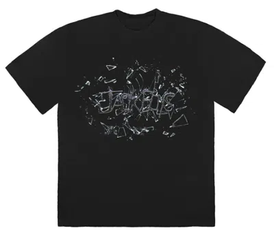 Pre-owned Travis Scott Men's  Jack Boys Shatter T-shirt In Black
