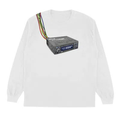 Pre-owned Travis Scott Men's  Jackboys Cord Cutters Long Sleeve T-shirt In White