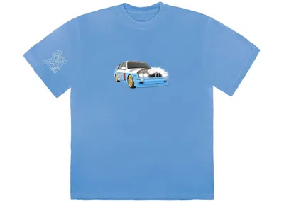 Pre-owned Travis Scott Men's  Jackboys Vehicle T-shirt In Blue