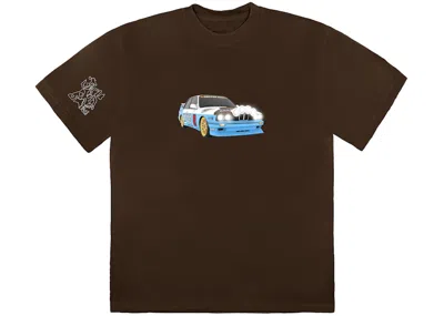 Pre-owned Travis Scott Men's  Jackboys Vehicle T-shirt In Brown