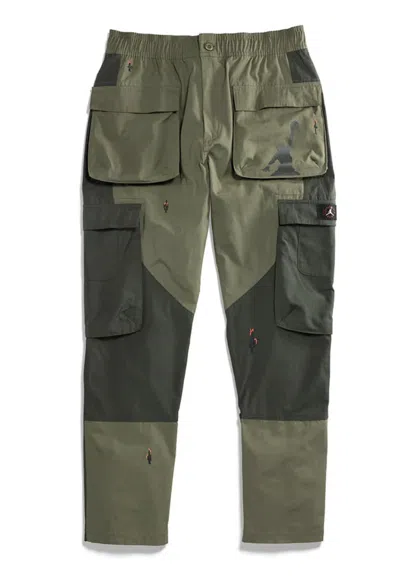 Pre-owned Travis Scott Men's  Jordan Cargo Pant In Olive