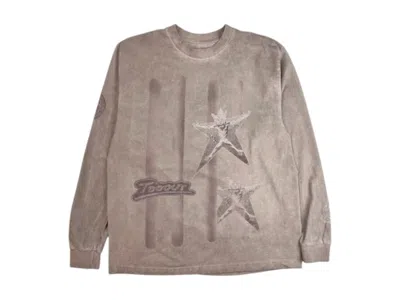 Pre-owned Travis Scott Men's  Long Sleeve Ii T-shirt In Taupe