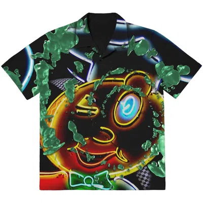 Pre-owned Travis Scott Men's  Neon Sign Hawaiian Shirt