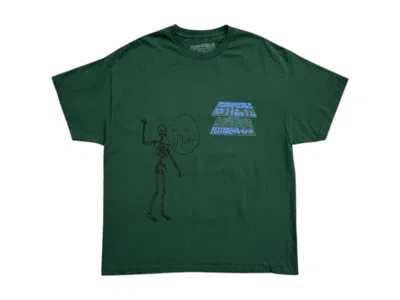 Pre-owned Travis Scott Men's  Open Your Eyes Tee T-shirt In Green