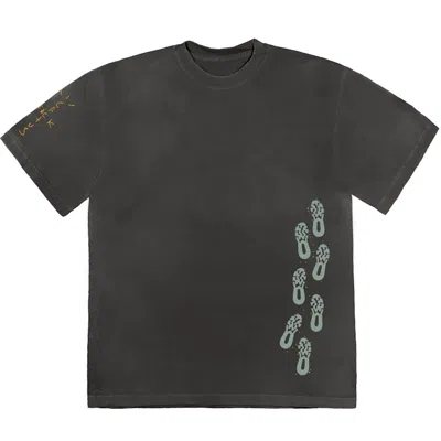 Pre-owned Travis Scott Men's  Path T-shirt In Washed Black