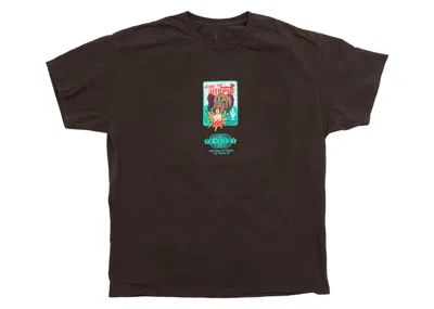 Pre-owned Travis Scott Men's  Road To Utopia Las Vegas Joker T-shirt In Brown