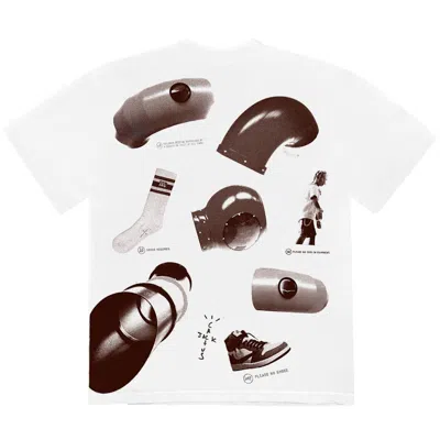 Pre-owned Travis Scott Men's  Rules T-shirt In White