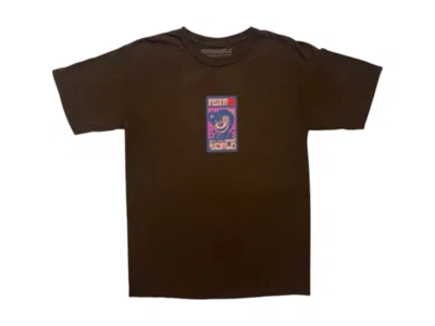 Pre-owned Travis Scott Men's  Scare Bear Tee T-shirt In Brown