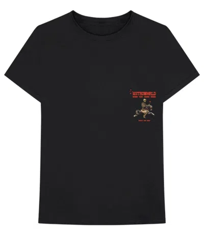 Pre-owned Travis Scott Men's  Season Pass T-shirt In Black