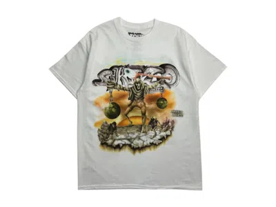 Pre-owned Travis Scott Men's  South America Skitzo T-shirt In White
