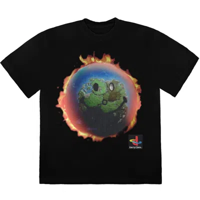 Pre-owned Travis Scott Men's  The Scotts World T-shirt In Black