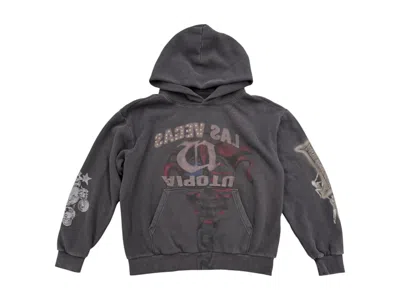 Pre-owned Travis Scott Men's  Utopia Annihilator Hoodie In Black
