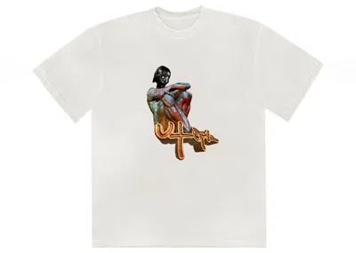Pre-owned Travis Scott Men's  Utopia B1 Tee Shirt In White