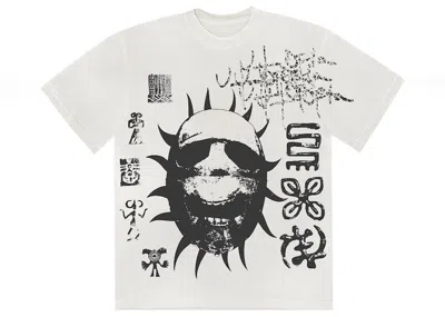 Pre-owned Travis Scott Men's  Utopia C1 Tee Shirt In White