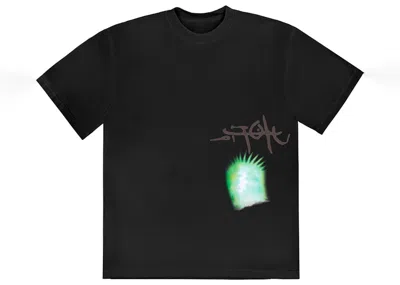 Pre-owned Travis Scott Men's  Utopia C5 Tee Shirt In Black