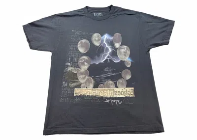 Pre-owned Travis Scott Men's  Utopia Echoes Circus Maximus Tee Shirt In Black