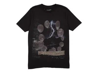 Pre-owned Travis Scott Men's  Utopia Echoes Circus Maximus Tee Shirt In Black