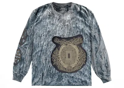 Pre-owned Travis Scott Men's  Utopia God's Country Long Sleeve Tee Shirt