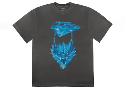 Pre-owned Travis Scott Men's  Utopia Hyena Tee Shirt In Black
