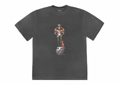 Pre-owned Travis Scott Men's  Utopia Is In Boston Tee Shirt In Black