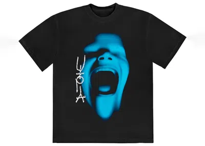 Pre-owned Travis Scott Men's  Utopia Iv Tee Shirt In Black