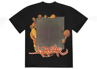 Pre-owned Travis Scott Men's  Utopia Manuscript Tee Shirt In Black