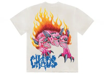 Pre-owned Travis Scott Men's  Utopia X St Michael 1a Tee Shirt In White