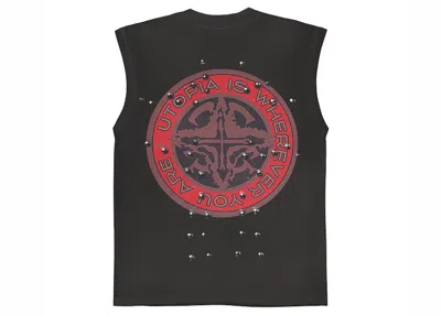 Pre-owned Travis Scott Men's  Wherever You Are Tank In Black