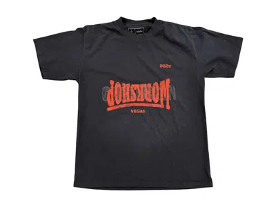 Pre-owned Travis Scott Men's  X 032c Workshop Tee Shirt In Black