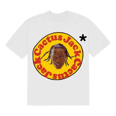 Pre-owned Travis Scott Men's  X Cpfm 4 Cj 60 Seconds T-shirt In White