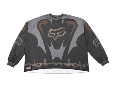 Pre-owned Travis Scott Men's  X Fox Racing Ii Jersey In Black