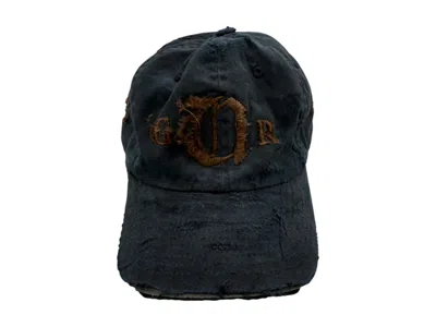 Pre-owned Travis Scott Men's  X Greg Ross 713 Hat In Black