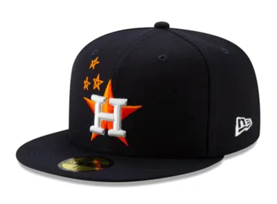 Pre-owned Travis Scott Men's  X Houston Astros 59fifty Fitted In Navy Blue