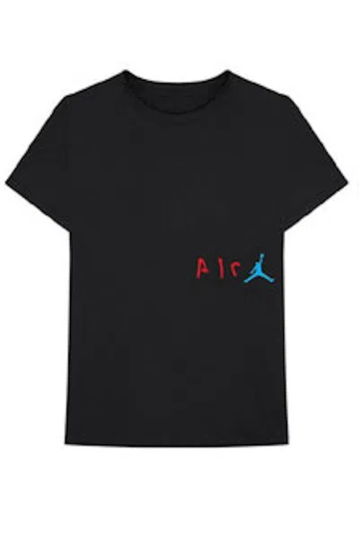 Pre-owned Travis Scott Men's  X Jordan Air Cactus Jack Tee Shirt In Black
