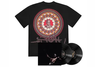 Pre-owned Travis Scott Men's  X Kaws Utopia Ii Vinyl Box Set In Black