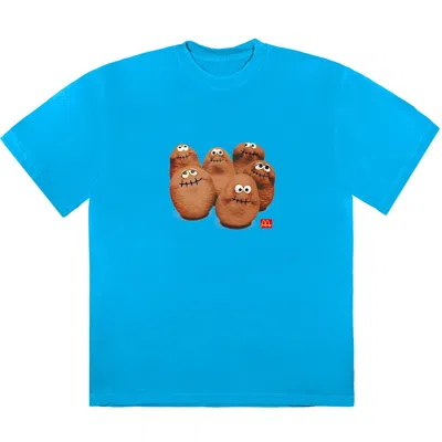 Pre-owned Travis Scott Men's  X Mcdonald's Squad Ii T-shirt In Blue