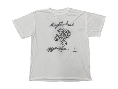 Pre-owned Travis Scott Men's  X Neighborhood Drawing Tee Shirt In White