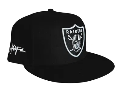 Pre-owned Travis Scott Men's  X Nfl X Las Vegas Raiders Hat In Black
