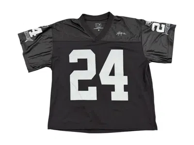Pre-owned Travis Scott Men's  X Nfl X Las Vegas Raiders Jersey In Black