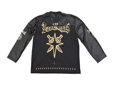 Pre-owned Travis Scott Men's  X Nhl X Las Vegas Golden Knights Jersey In Black