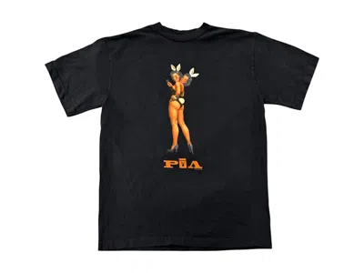 Pre-owned Travis Scott Men's  X Playboy Ii Tee Shirt In Black