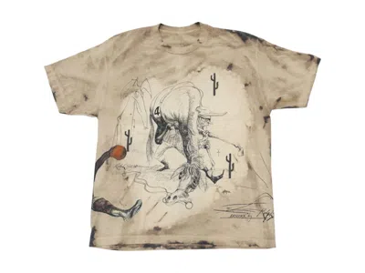 Pre-owned Travis Scott Men's  X Ralph Steadman Fear Tee Shirt