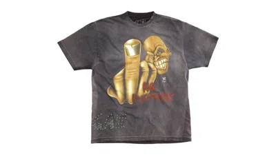 Pre-owned Travis Scott Men's  X Wwe No Bystanders Stone Cold Steve Austin Tee Shirt In Black