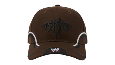 Pre-owned Travis Scott Men's  X Wwe Strike First Randy Orton Hat In Brown