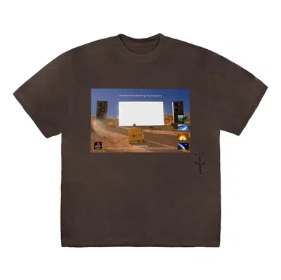 Travis Scott Monolith Day Youth T-shirt 'brown'