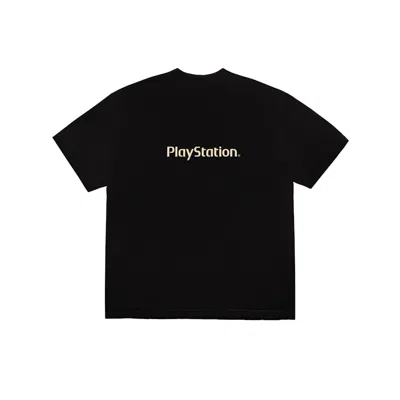 Pre-owned Travis Scott Motherboard Logo Youth T-shirt In Black