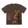 Travis Scott Never Backward T-shirt 'brown'
